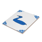 ブルーオランダダック タイル (側面)