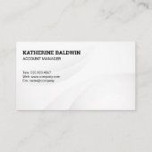 ブルーオレンジハウスロゴ |白お洒落色 名刺 (裏面)