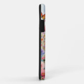 ブルーオレンジバタフライフローラiPhone / iPadケース Case-Mate iPhoneケース (裏面/右)