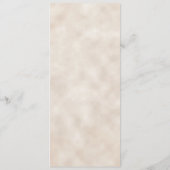 ブルーオレンジフローラ秋結婚秋 メニュー (裏面)