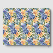 ブルーオレンジフローラ80誕生日 ゲストブック (裏面)