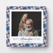 ブルーオレンジプライド最高のグランパエバープラーク フォトプラーク (正面)