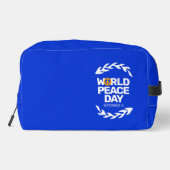 ブルーオレンジ世界平和の日の平和サイン ドップキット (裏面)