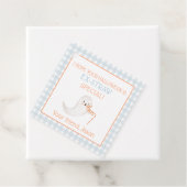 ブルーオレンジ幽霊エックストローハロウィンストローキッズ フェイバータグ (インサイチュ)