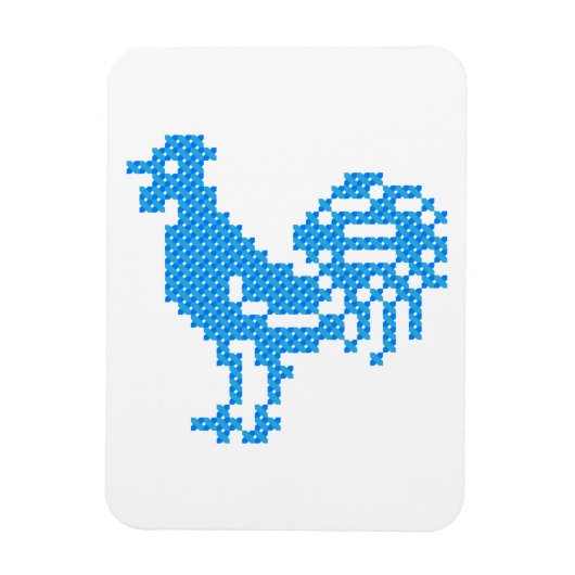 ブルーオンドリ マグネット (縦)