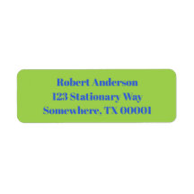 ブルーオンライムはっきりしたグリーンバースデーパーティーアドレス