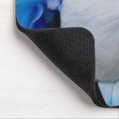 ブルーオーキッドのマウスパッド マウスパッド (コーナー)