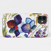 ブルーオーキッドのIPhoneの野生の箱 Case-Mate iPhoneケース (裏面(横))