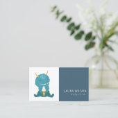 ブルーオークレキュートサンドリトルモスターアイスクリームナニー 名刺 (スタンド正面)