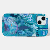 ブルーオーシャンコラージュフォンケース Case-Mate iPhoneケース (裏面 (横))