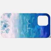 ブルーオーシャンシーサイドパーソナライズデザイン Case-Mate iPhoneケース (裏面 (横))