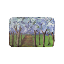 ブルーオータムウッズ バスマット