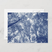ブルーオータム – シアノタイプ効果 ポストカード (正面/裏面)