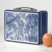 ブルーオータム – シアノタイプ効果 メタルランチボックス (インサイチュ)