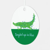 ブルーオーナメント メタルオーナメント (正面左)