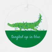 ブルーオーナメント メタルオーナメント (正面)