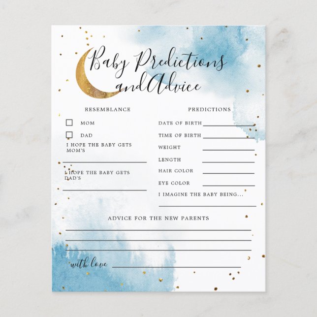 ブルーオーバーザムーンベビー予測とアドバイス (正面)