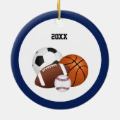 ブルーオールスタースポーツカスタム セラミックオーナメント (裏面)