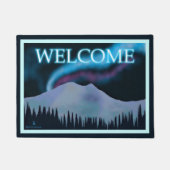 ブルーオーロラ – ようこそ ドアマット (正面)