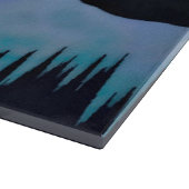 ブルーオーロラ カッティングボード (角)