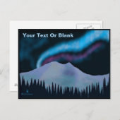 ブルーオーロラ ポストカード (正面/裏面)