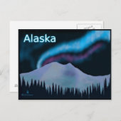 ブルーオーロラ ポストカード (正面/裏面)