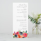 ブルーオ鮮やかレンジレッド植物学 プログラム (スタンド正面)