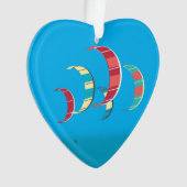 ブルーカイトボーディング オーナメント (正面)