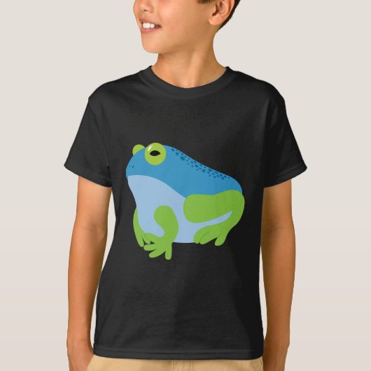 ブルーカエル Tシャツ (正面)
