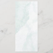 ブルーカエレガントスタムウェディング メニュー (裏面)