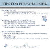 ブルーカジュアルジーンバースデーパーティー紙プレート ペーパープレート