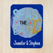 ブルーカスタマイズシーズザデイクルーズドア マグネット