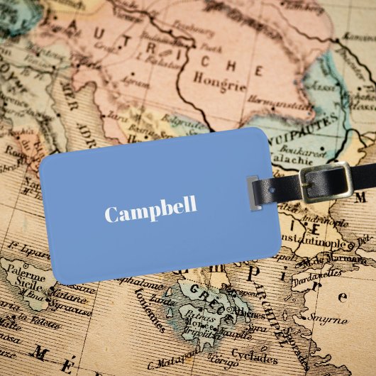 ブルーカスタムビジネスシャープなアクリルの荷物タグ ラゲッジタグ