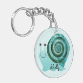 ブルーカタツムリ キーホルダー (正面左)