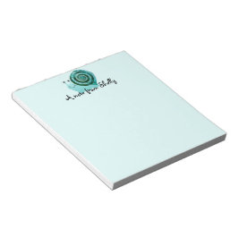 ブルーカタツムリ ノートパッド