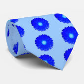 ブルーカッコいいマリゴールド ネクタイ (ロール)