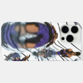 ブルーカップシャン Case-Mate iPhoneケース (裏面 (横))