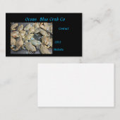 ブルーカニの販売 名刺 (正面/裏面)