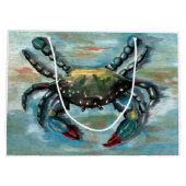 ブルーカニの青 ラージペーパーバッグ (裏面)