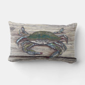 ブルーカニオンランバー波止場装飾用クッション ランバークッション (裏面)