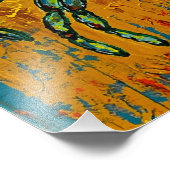 ブルーカニプリント フォトプリント            (角)