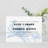 ブルーカニ招待状 招待状 (スタンド正面)