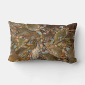 ブルーカニ枕 ランバークッション (裏面)