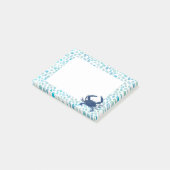 ブルーカニ海ガラス注 ポストイット (アングル)