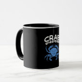 ブルーカニ – カニホワイスペラー マグカップ (正面左)