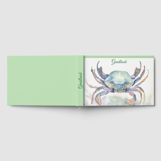 ブルーカニ ゲストブック (全面)