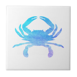 ブルーカニ タイル