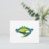 ブルーカニ ポストカード (スタンド正面)
