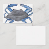 ブルーカニ   名刺 (正面/裏面)