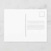 ブルーカボチャ付きホワイトトラック ポストカード (裏面)